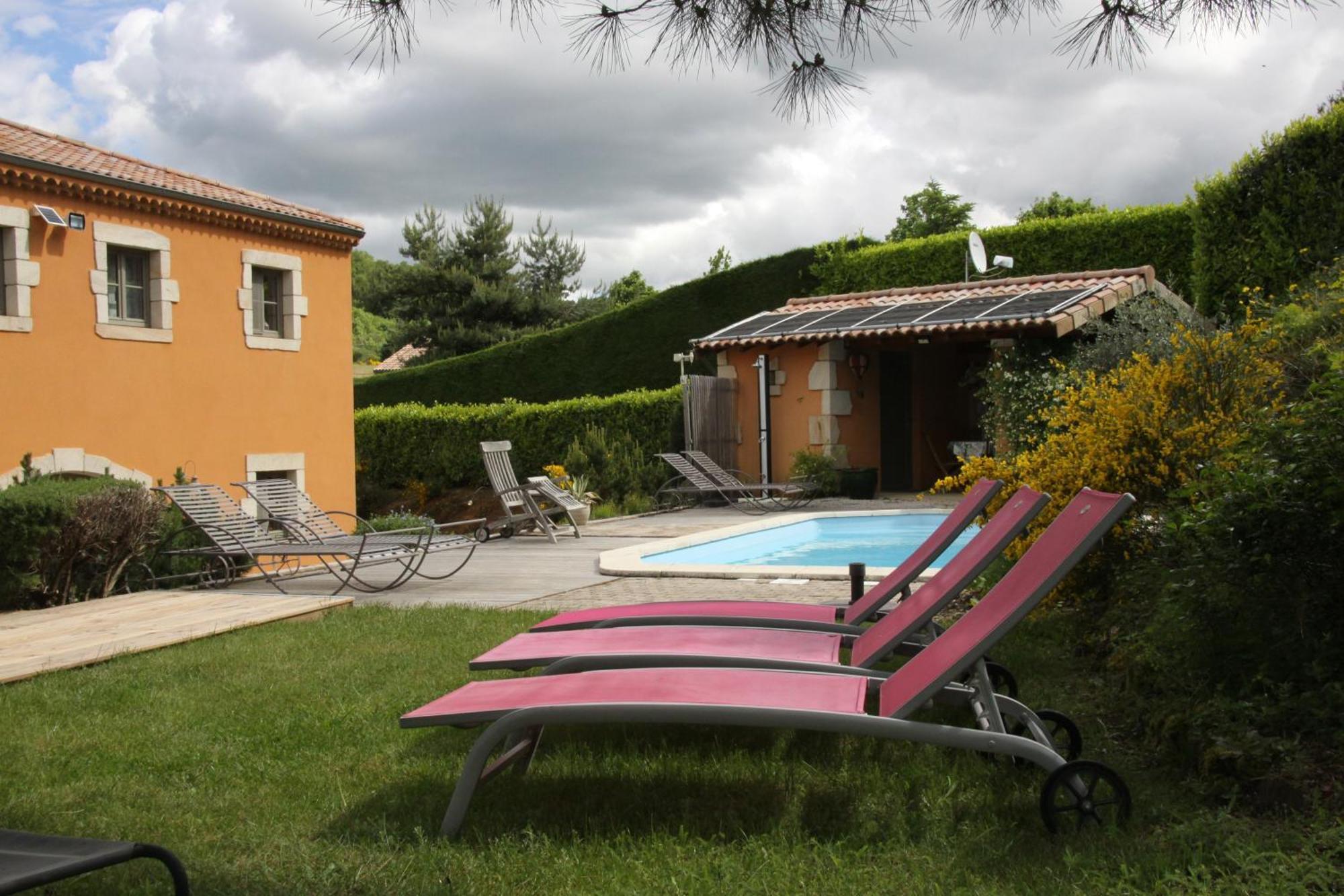 La Bastide De Fontaille Bed & Breakfast Saint-Félicien Dış mekan fotoğraf