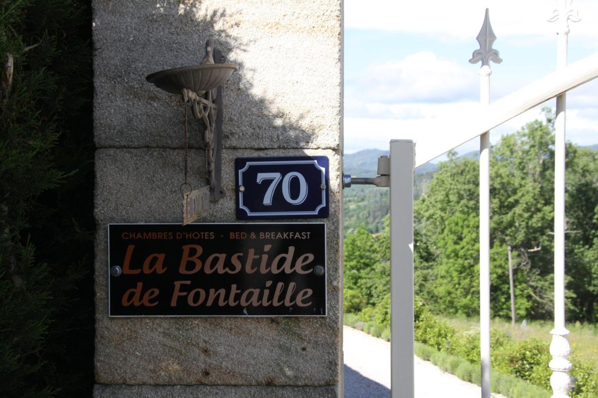 La Bastide De Fontaille Bed & Breakfast Saint-Félicien Dış mekan fotoğraf