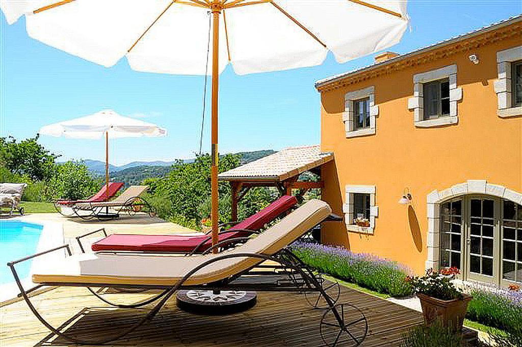 La Bastide De Fontaille Bed & Breakfast Saint-Félicien Dış mekan fotoğraf